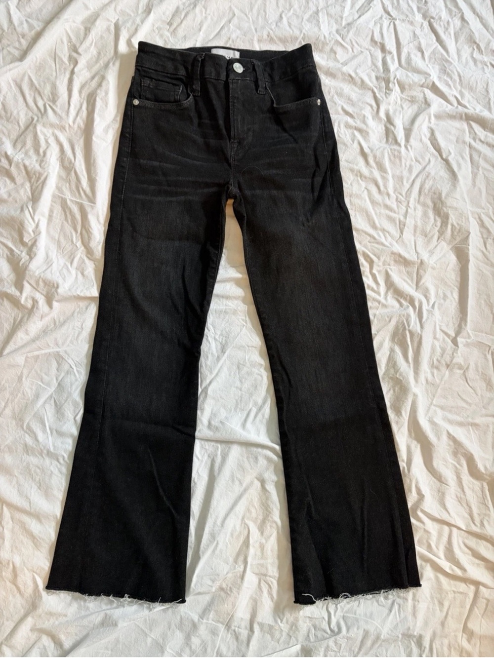 Frame Denim Le Crop Mini Boot